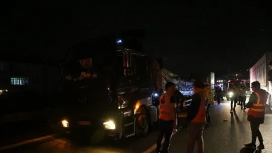 TEM Ankara istikametinde araç kuyruğu!