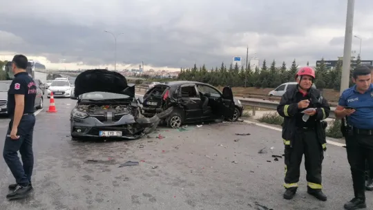 TEM'de zincirleme kaza: 3 yaralı