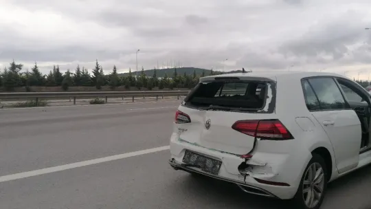 TEM'de zincirleme kaza: 3 yaralı