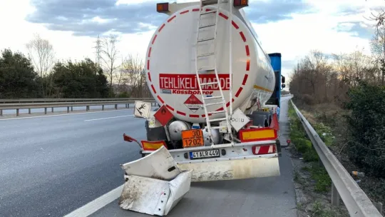 TEM'de zincirleme kaza: Ortalık savaş alanına döndü