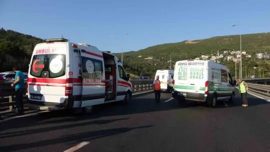 TEM'de ambulanstan atlayan 15 yaşındaki kız öldü