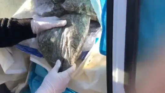 TEM'de durdurulan araçta 115 kilogram uyuşturucu madde ele geçirildi