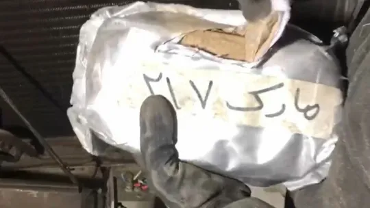 Durdurulan tırdan 99 kilo eroin çıktı