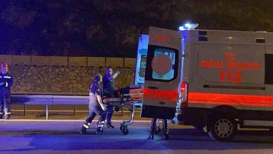 TEM'de kamyonet ile hafif ticari araç çarpıştı: 7 yaralı