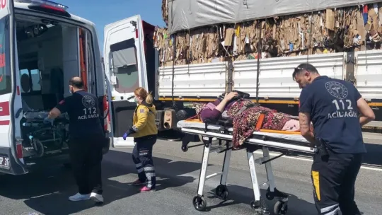 TEM'de zincirleme kaza: 10 yaralı