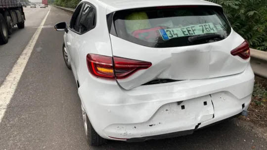 TEM'de zincirleme trafik kazası: Yaralılar var