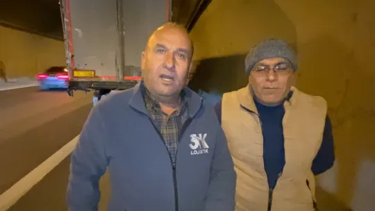 TEM'deki zincirleme kaza trafiği durma noktasına getirdi