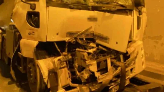 TEM'deki zincirleme kaza trafiği durma noktasına getirdi