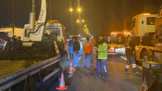 Kaza yapan bu araçtan sağ çıktı