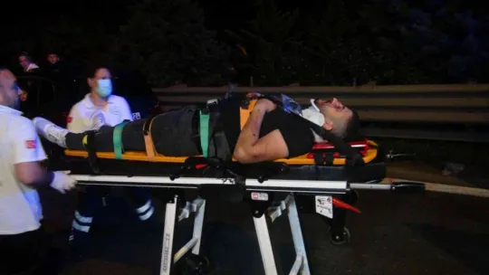 TEM Otoyolunda feci kaza: 1 ölü, 2 yaralı