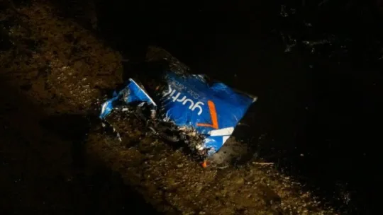 TEM Otoyolu'nda tır alevlere teslim oldu