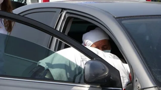 TEM'de kaza yaptı, ters yöne döndü!