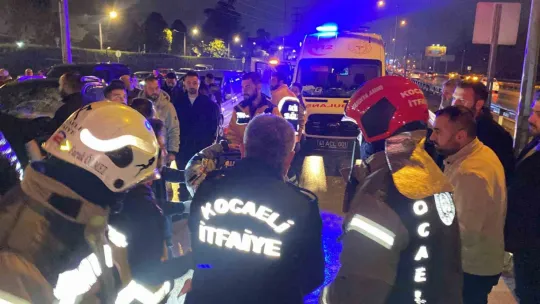 Kocaeli'de alkollü sürücü dehşet saçtı: 4 yaralı