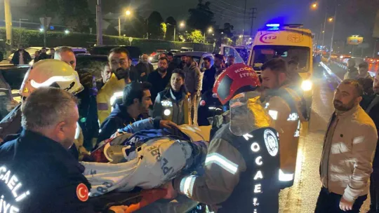 Kocaeli'de alkollü sürücü dehşet saçtı: 4 yaralı