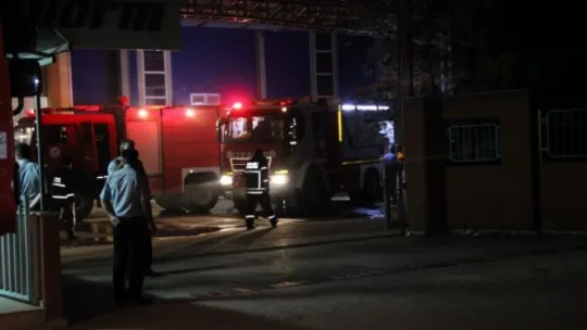 Test sırasında akü patladı!