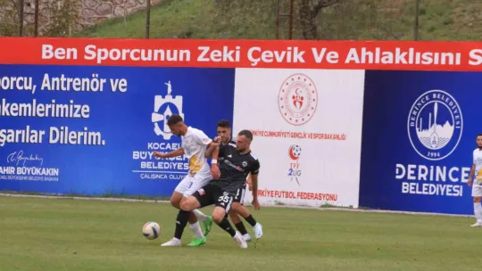 Derincespor evinde dağıldı: 1-5