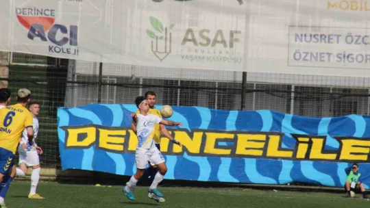 Belediye Derincespor evinde kazandı: 3-2