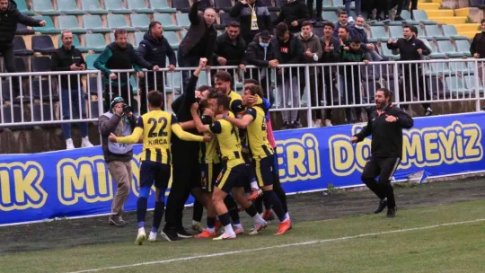 Belediye Derincespor yine galip gelemedi: 1-1