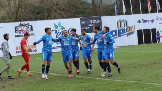 Belediye Derincespor, Edirnespor'u 1-0 mağlup etti