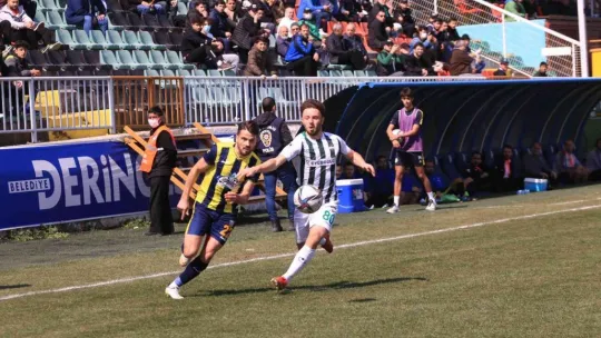 Belediye Derincespor yine evinde galip gelemedi: 2-2