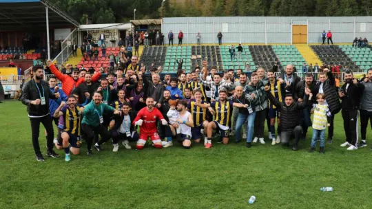 Belediye Derincespor alkışı hak ediyor: 2-1