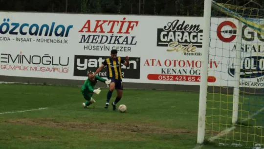 Belediye Derincespor alkışı hak ediyor: 2-1