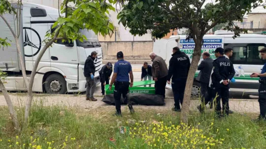 Tır sürücüsü araçta asılı halde ölü bulundu