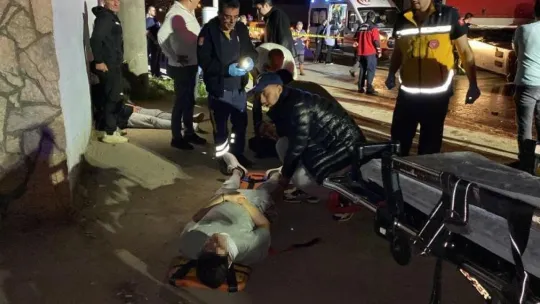 Kocaeli'de 6 kişinin yaralandığı kazanın görüntüleri ortaya çıktı