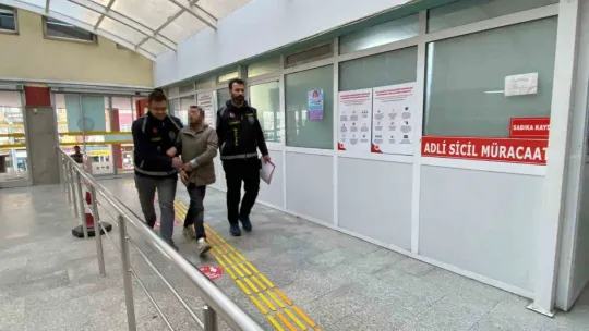 Hırsız ve gözcüsü adliyeye sevk edildi