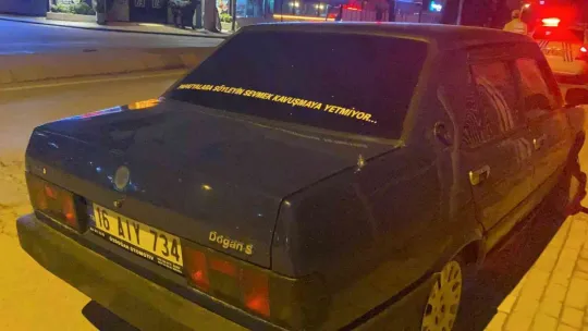 Alkollü sürücüye gözaltı!