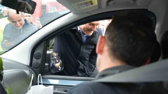 Bakan Soylu Gebze'de denetime katıldı