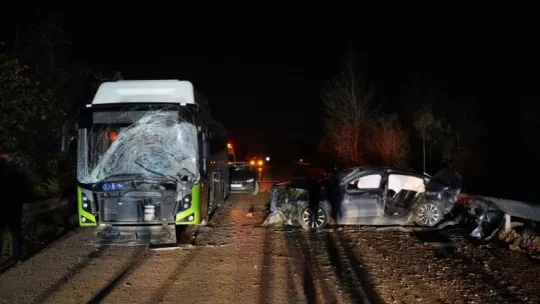 Trafik kazasında ölen genç, son yolculuğuna uğurlandı