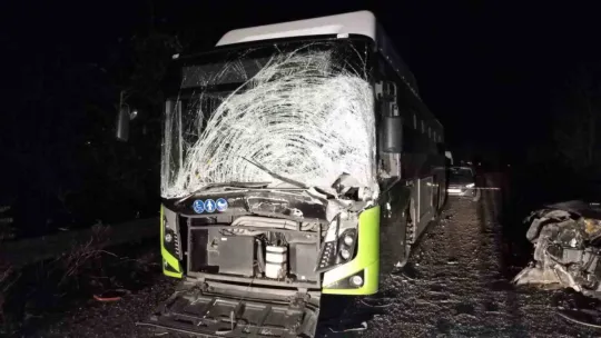 Trafik kazasında ölen genç, son yolculuğuna uğurlandı