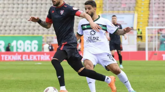 Kocaelispor, Bolu'ya tosladı: 1-1