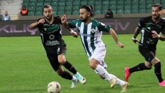 Kocaelispor, Giresun'da 4 köşe: 1-4