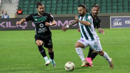 Kocaelispor, Giresun'da 4 köşe: 1-4