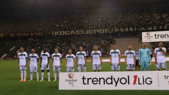 Kocaelispor hayal kırıklığı yarattı: 0-2