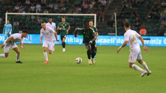 Kocaelispor'a büyük şok 1-2