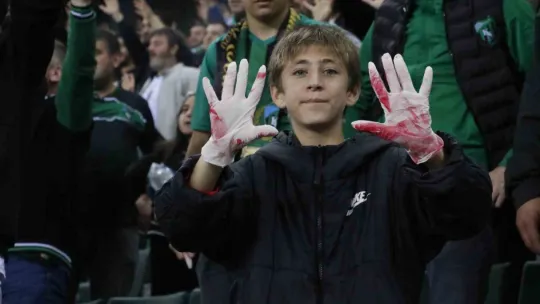 Kocaelispor - Çorum FK maçından en güzel kareler