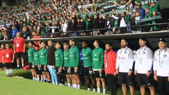 Kocaelispor - Çorum FK maçından en güzel kareler