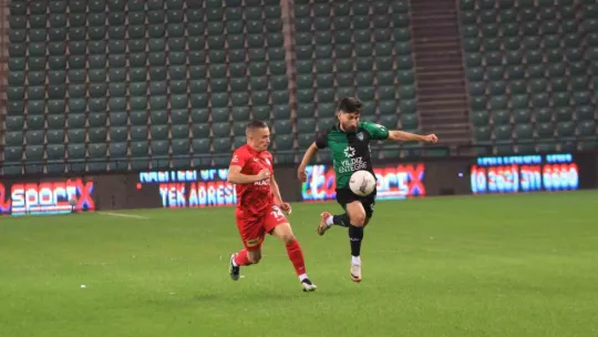 Kocaelispor - Çorum FK maçından en güzel kareler