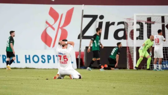 Kocaelispor'da umutlar tükeniyor: 1-0