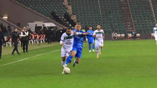 Kocaelispor hakemi geçemedi: 1-1
