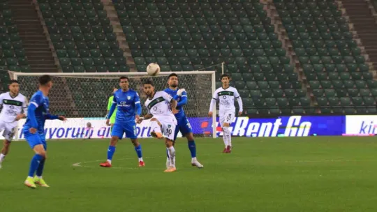 Kocaelispor hakemi geçemedi: 1-1