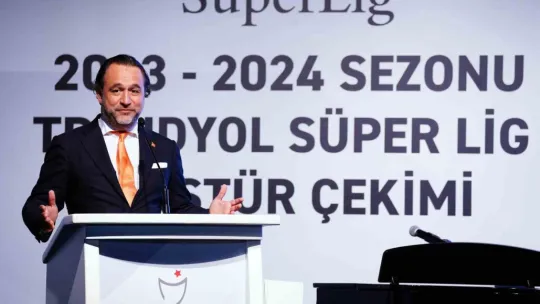 Trendyol Süper Lig 2023-2024 sezonu fikstürü çekildi