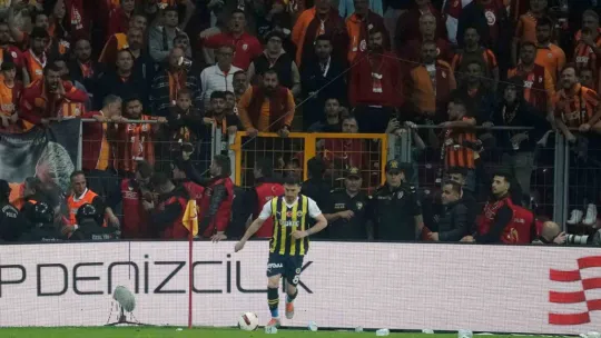 Derbi de kazanan Fenerbahçe oldu: 0-1