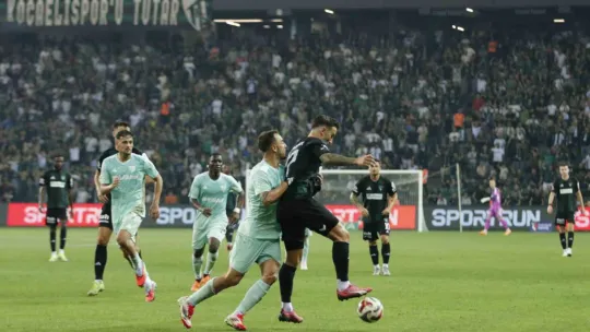 Kocaelispor beraberliği zor kurtardı: 1-1