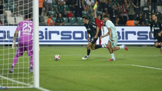 Kocaelispor beraberliği zor kurtardı: 1-1