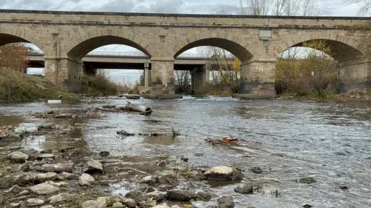 Tunca Nehri'nde kuraklık