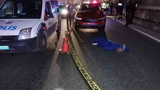 Tünelde yürüyen yaya hayatını kaybetti